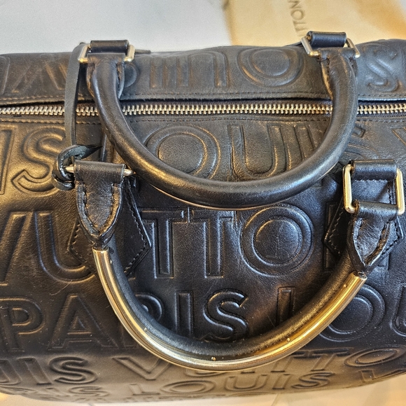 Gorgeous Authentic Rare Louis Vuitton Paris Speedy 30 Runway Cube - Picture 4 of 16